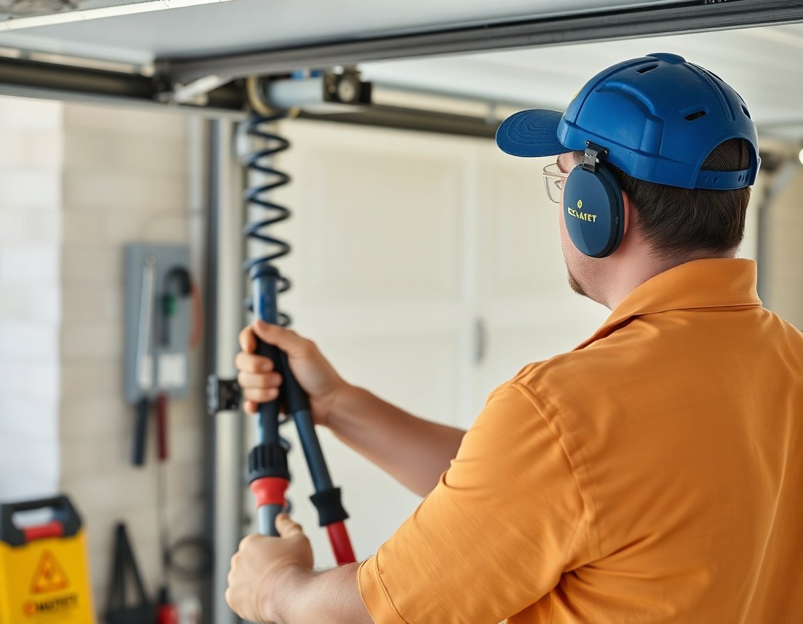 Broken Garage Door Spring Replacement in Corpus Christi, Texas