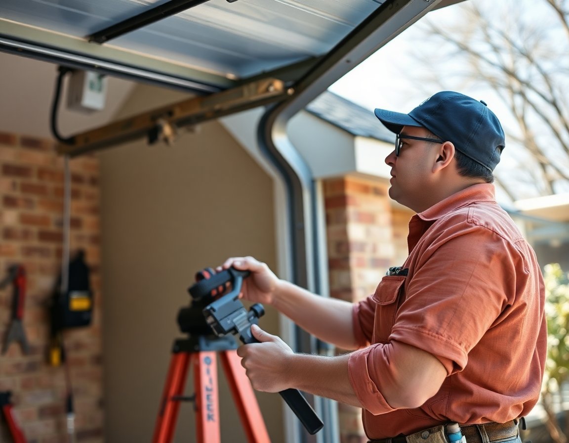 Broken Garage Door Spring Replacement in Irving, Texas