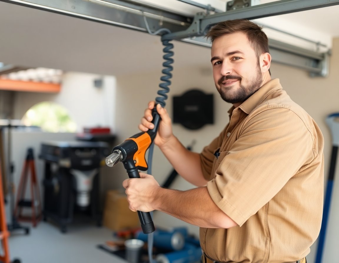 Broken Garage Door Spring Replacement in Pasadena, Texas