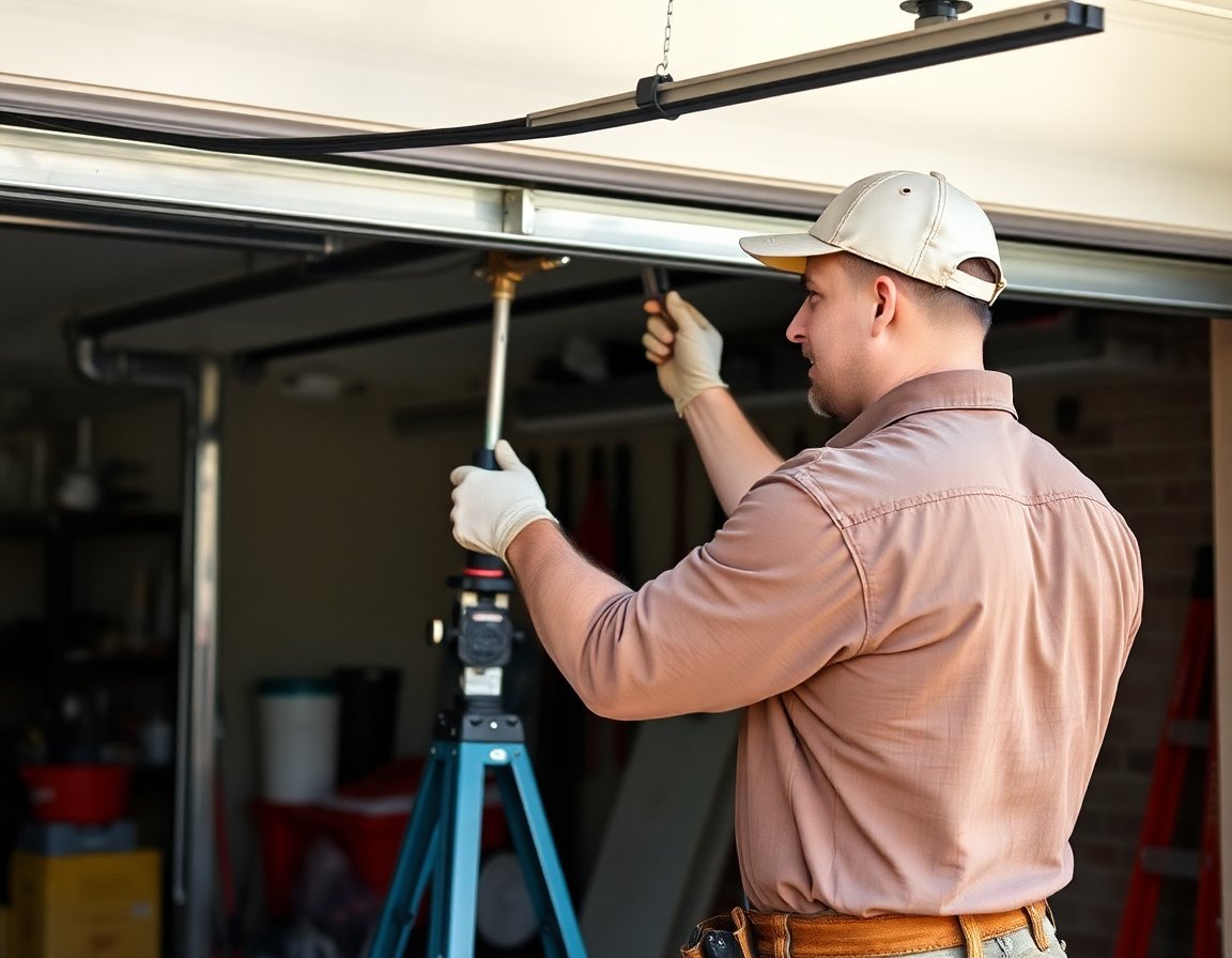 Broken Garage Door Spring Replacement in Plano, Texas