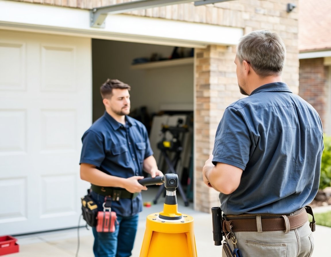 Garage Door Alignment in Grand Prairie, Texas
