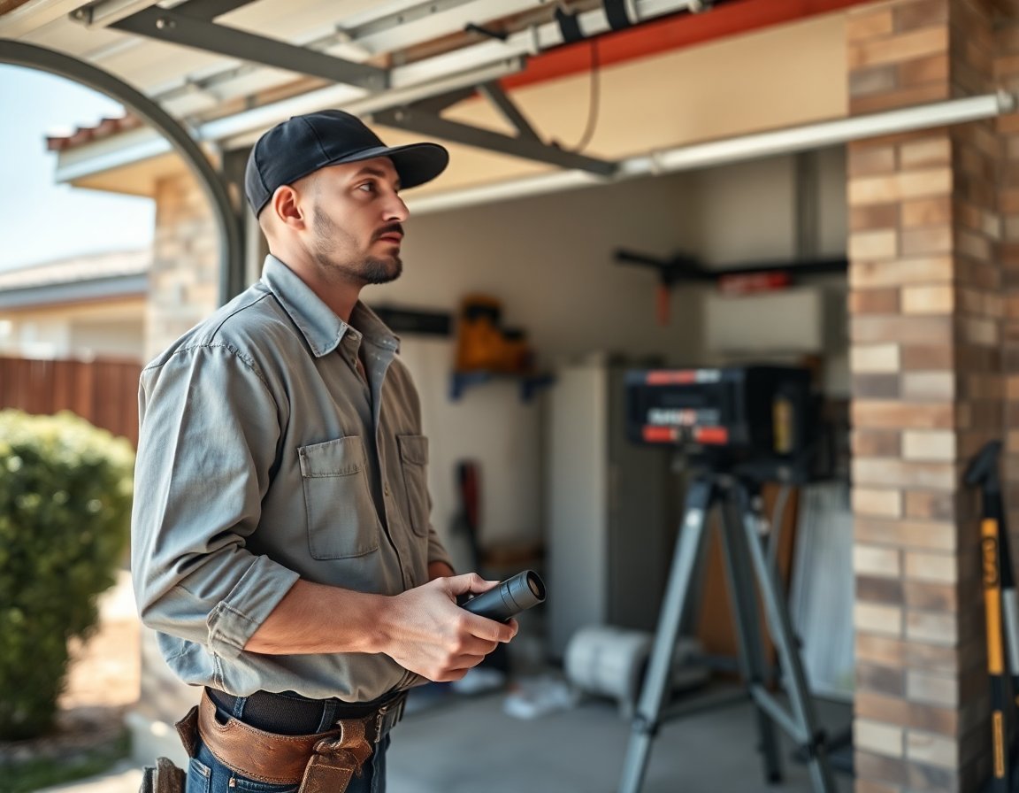 Garage Door Alignment in Lubbock, Texas