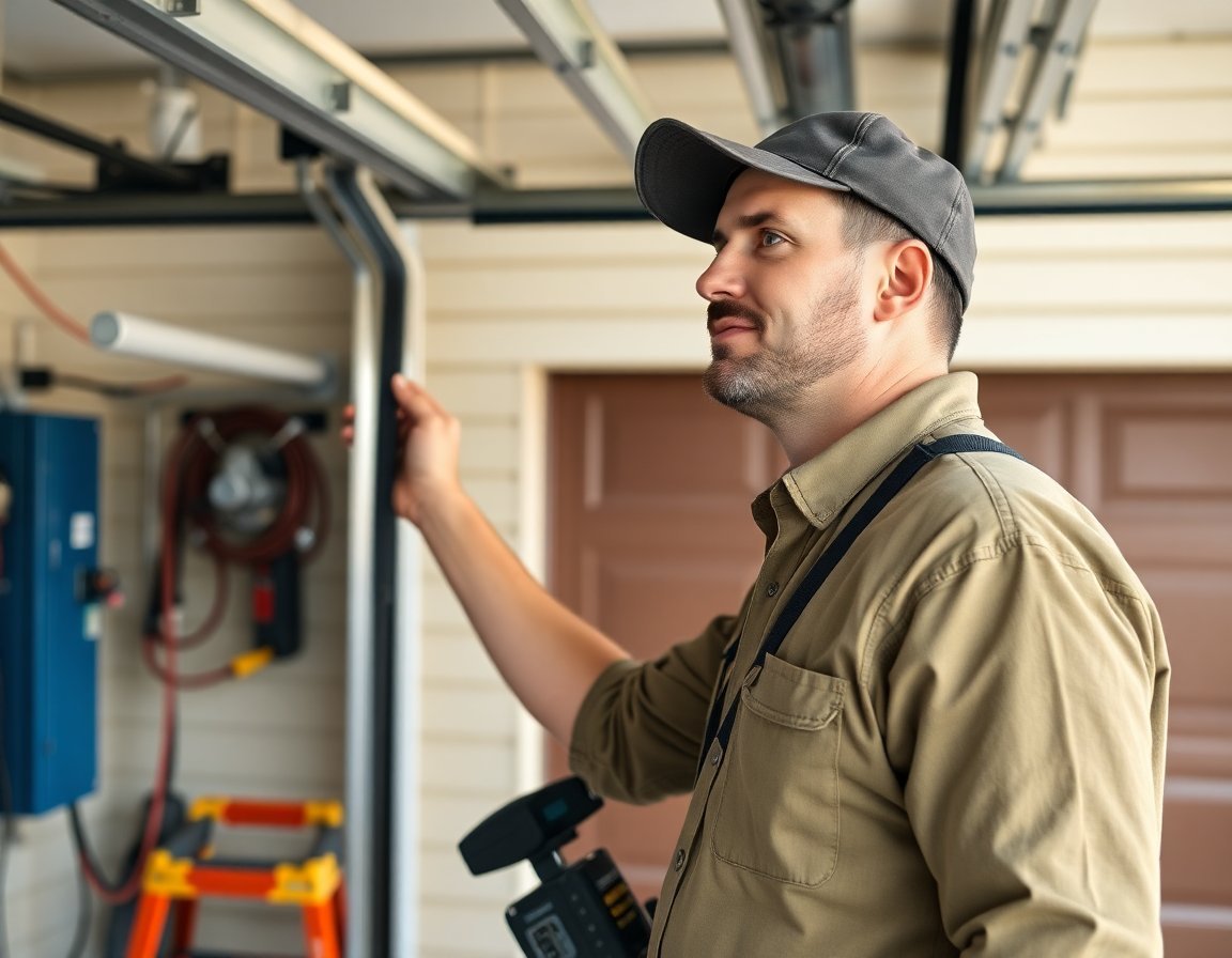Garage Door Alignment in Richardson, Texas