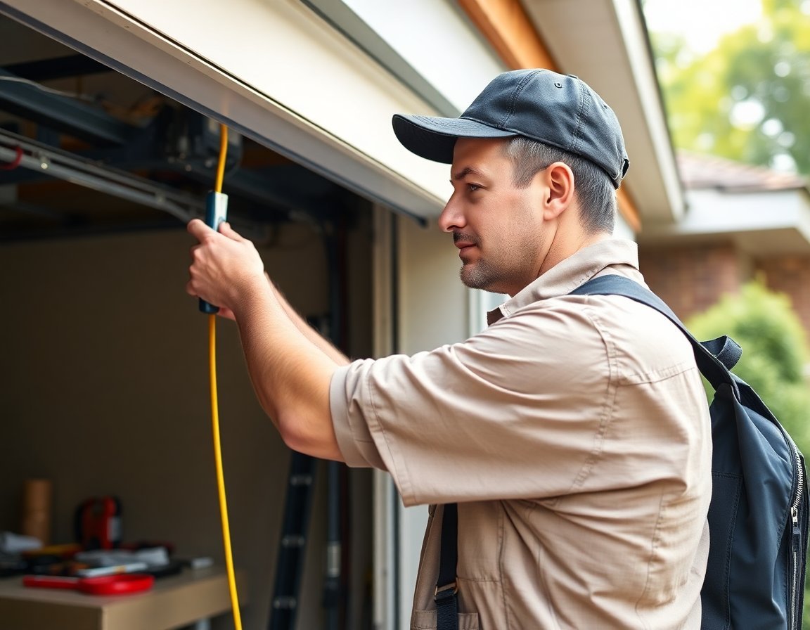 Garage Door Cable Repair in Arlington, Texas