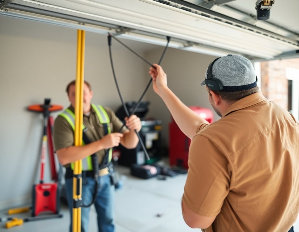 Garage Door Cable Repair in Dallas, Texas