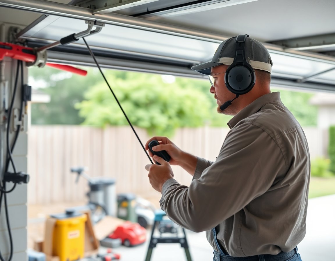 Garage Door Cable Repair in Houston, Texas