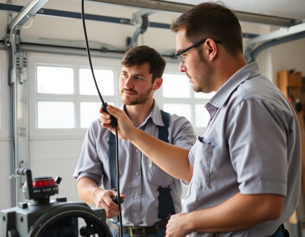 Garage Door Cable Repair in Pasadena, Texas