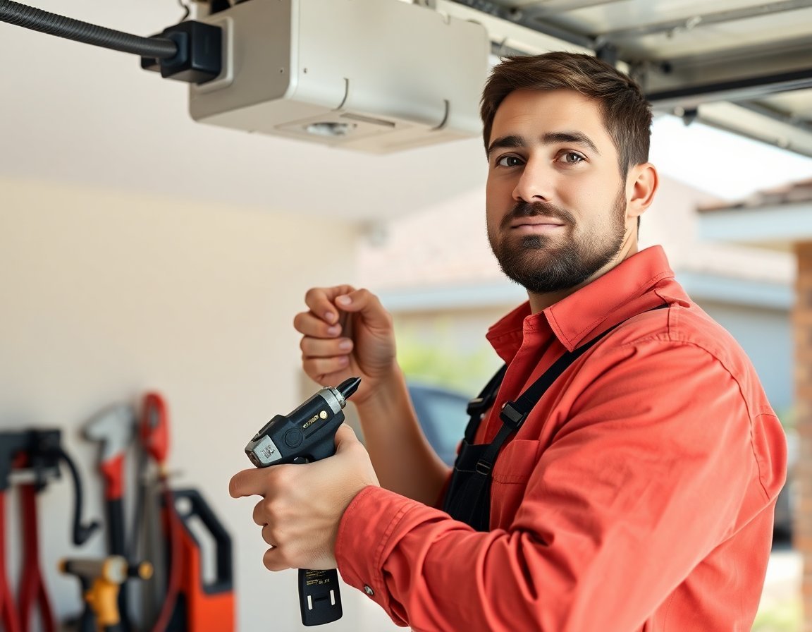 Garage Door Opener Repair in Plano, Texas