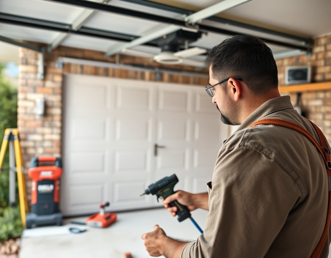 Garage Door Panel Replacement in Grand Prairie, Texas