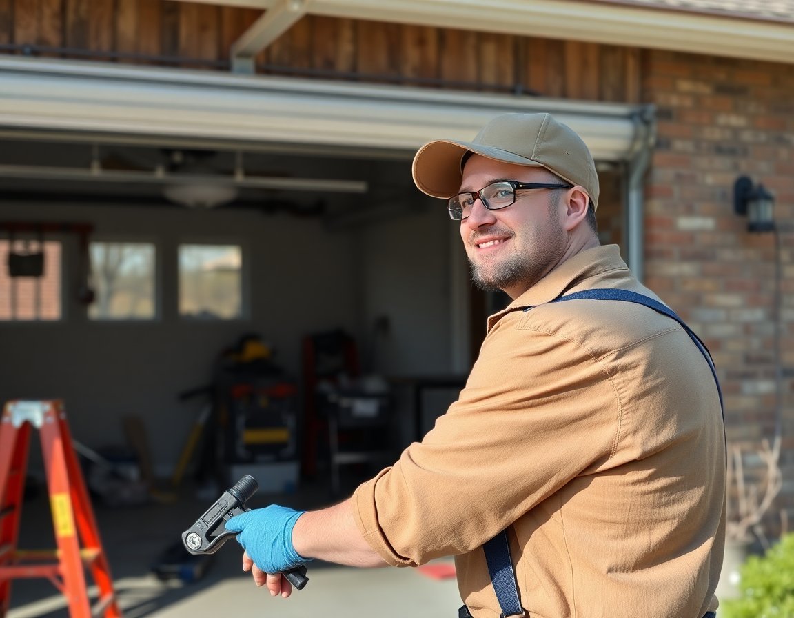 Garage Door Roller Replacement in Grand Prairie, Texas