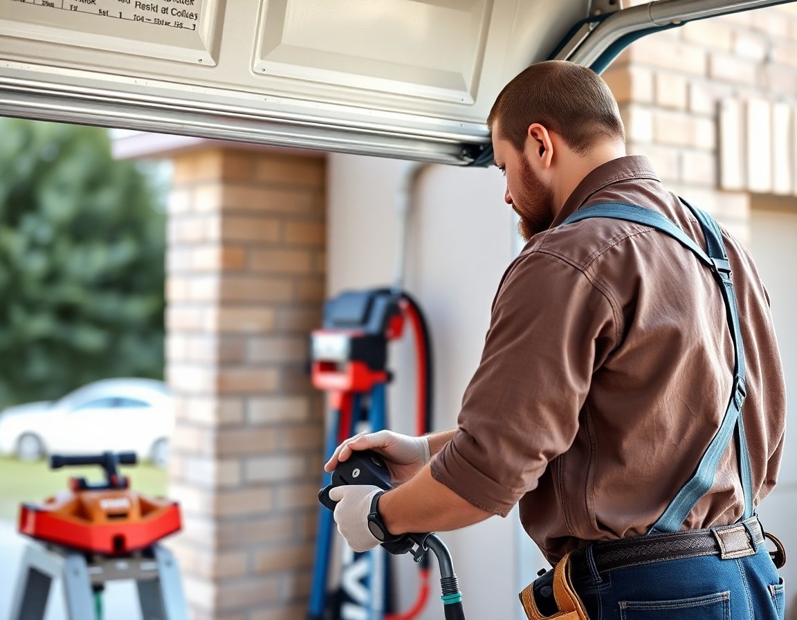 Garage Door Roller Replacement in Irving, Texas
