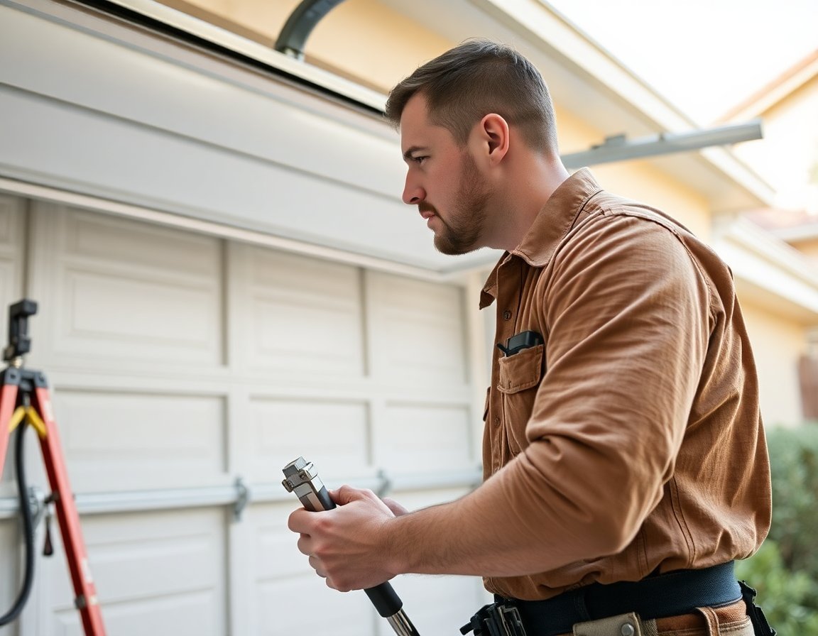 Garage Door Roller Replacement in Pasadena, Texas