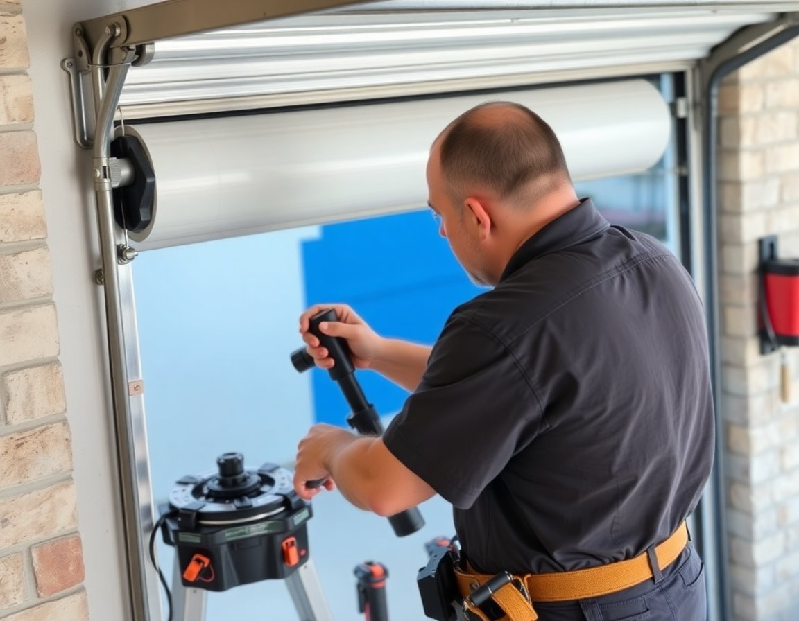 Garage Door Roller Replacement in Plano, Texas
