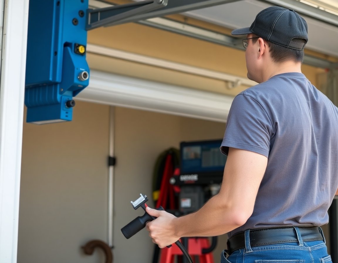 Garage Door Roller Replacement in Richardson, Texas