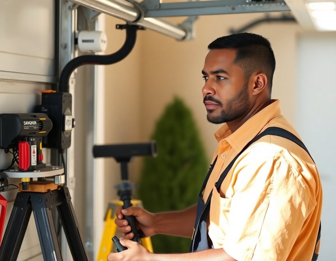 Garage Door Sensor Repair in Grand Prairie, Texas