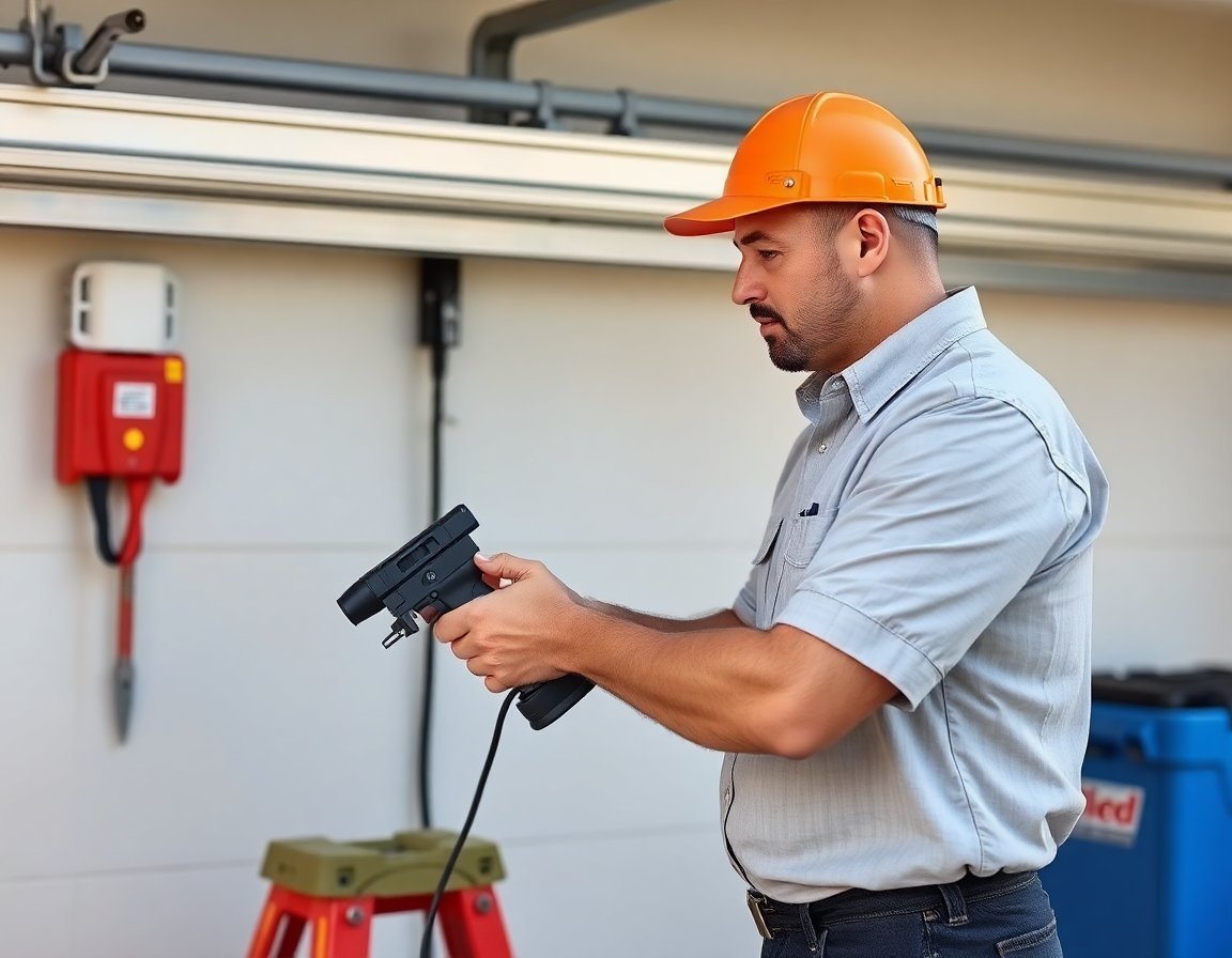 Garage Door Sensor Repair in Pasadena, Texas