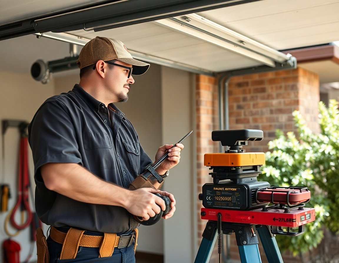 Garage Door Sensor Repair in Plano, Texas