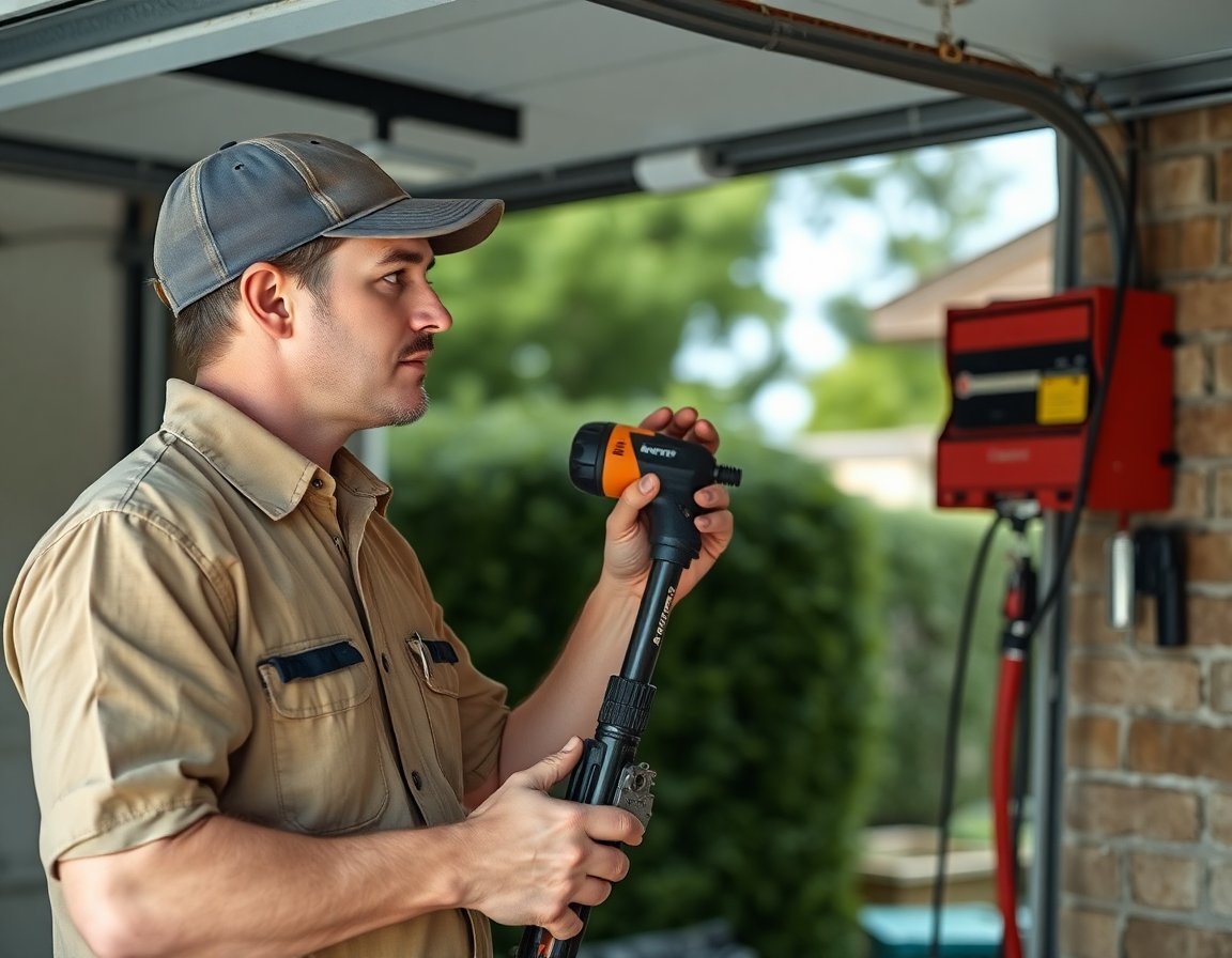 Garage Door Sensor Repair in Richardson, Texas