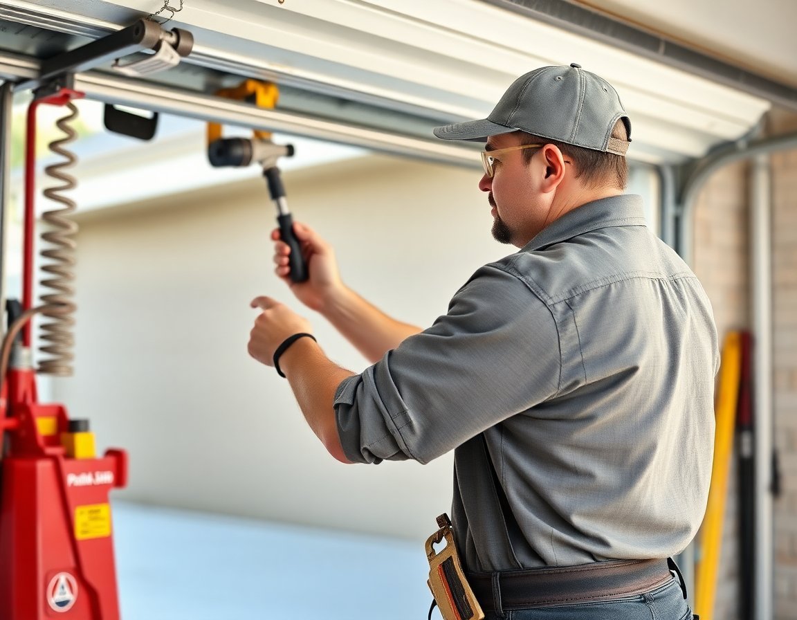 Garage Door Spring Repair in Fort Worth, Texas