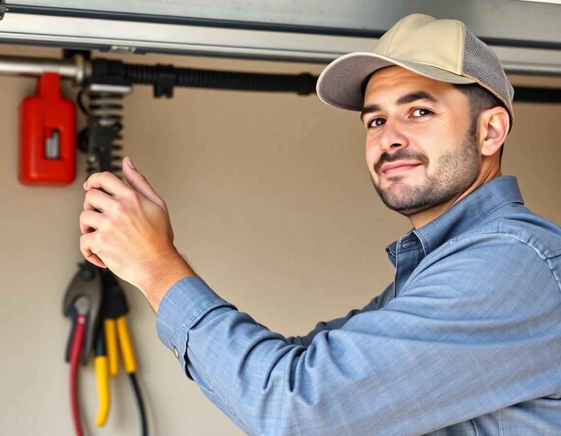 Garage Door Spring Repair in Grand Prairie, Texas