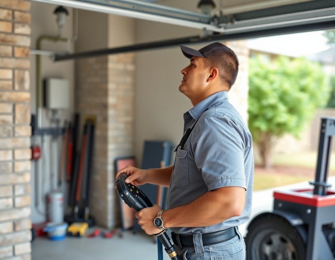 Garage Door Spring Repair in Houston, Texas
