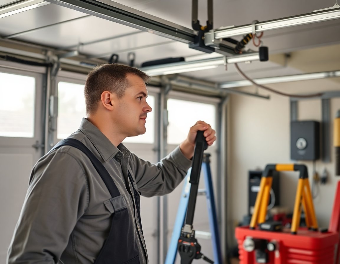 Garage Door Spring Repair in Richardson, Texas
