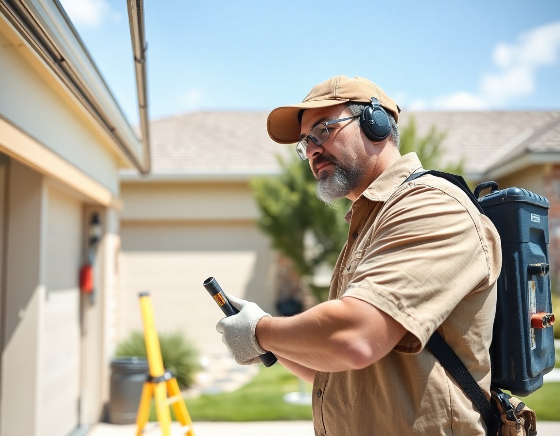 Garage Door Track Repair in Odessa, Texas