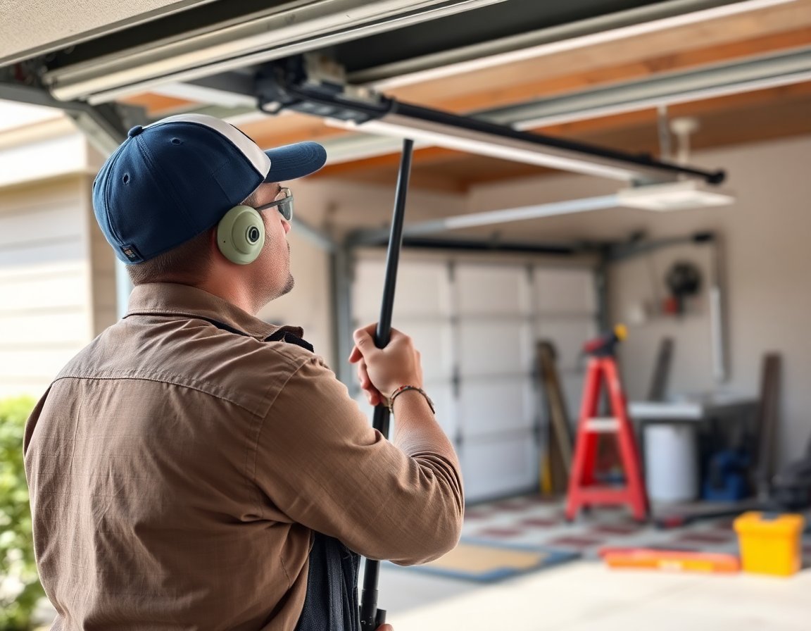 Garage Door Track Repair in Pasadena, Texas
