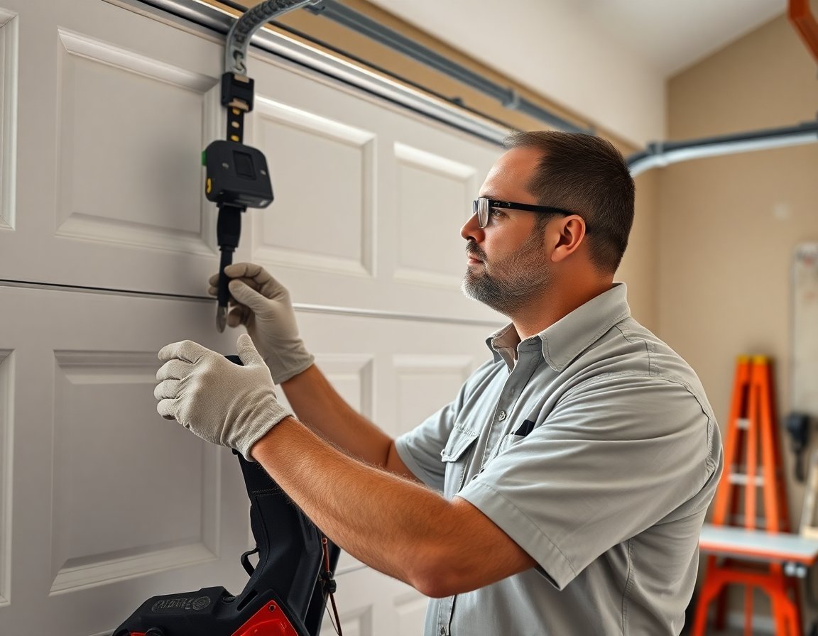 Garage Door Tune-Up in Arlington, Texas