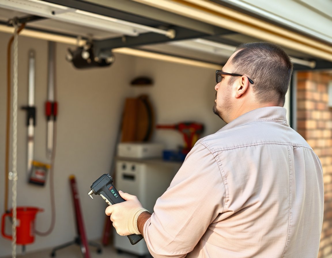 Garage Door Tune-Up in Dallas, Texas