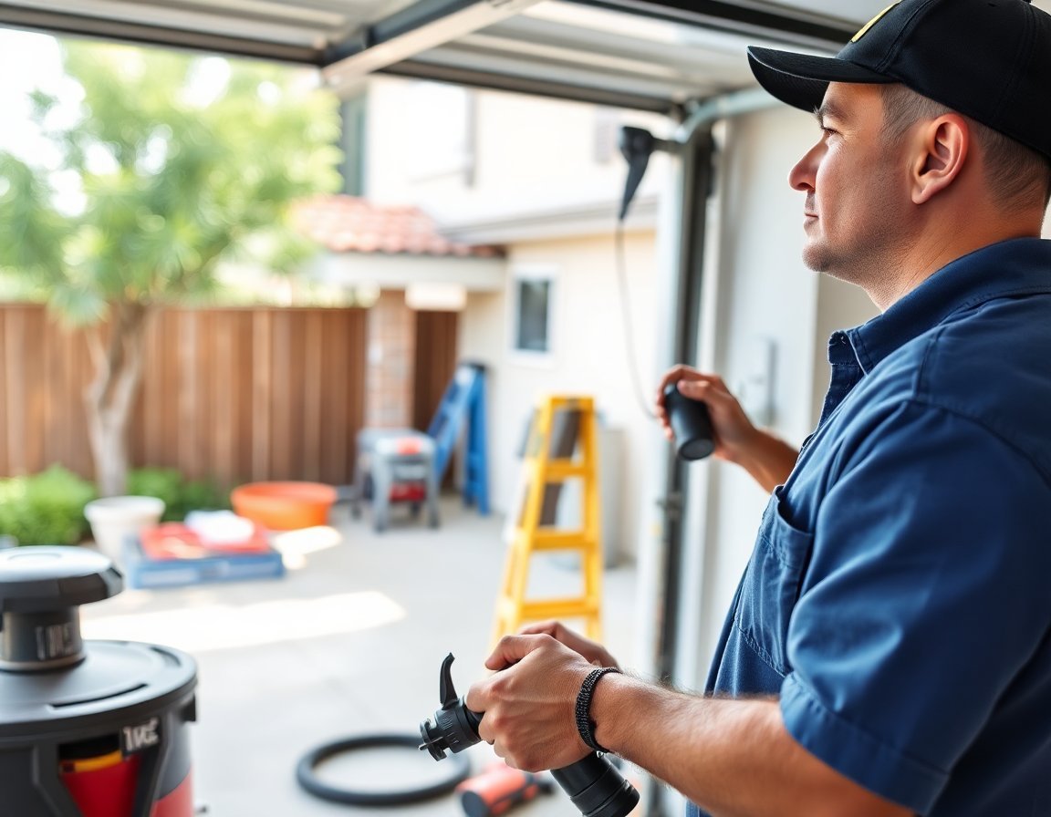 Garage Door Tune-Up in Pasadena, Texas