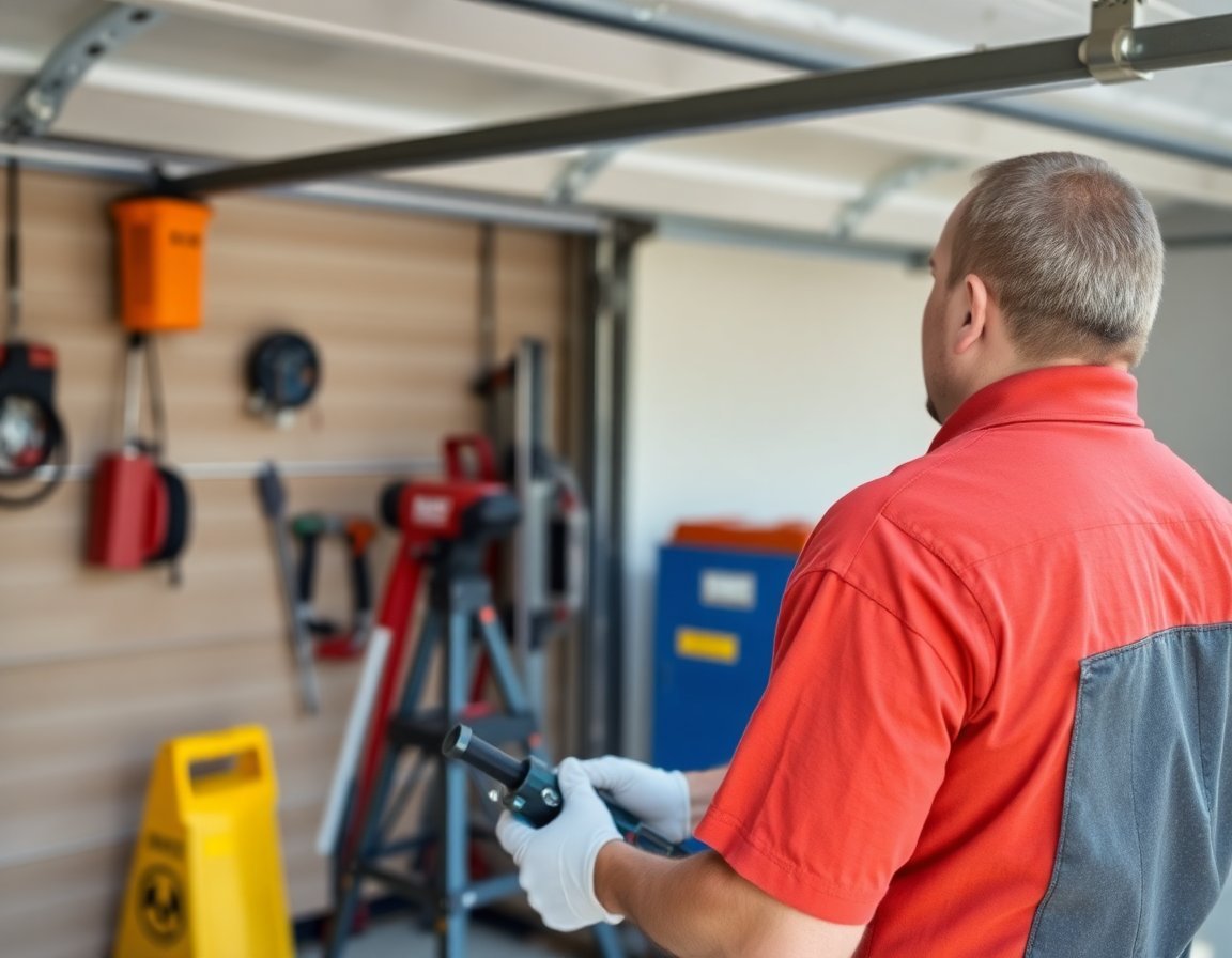 Garage Door Tune-Up in Plano, Texas